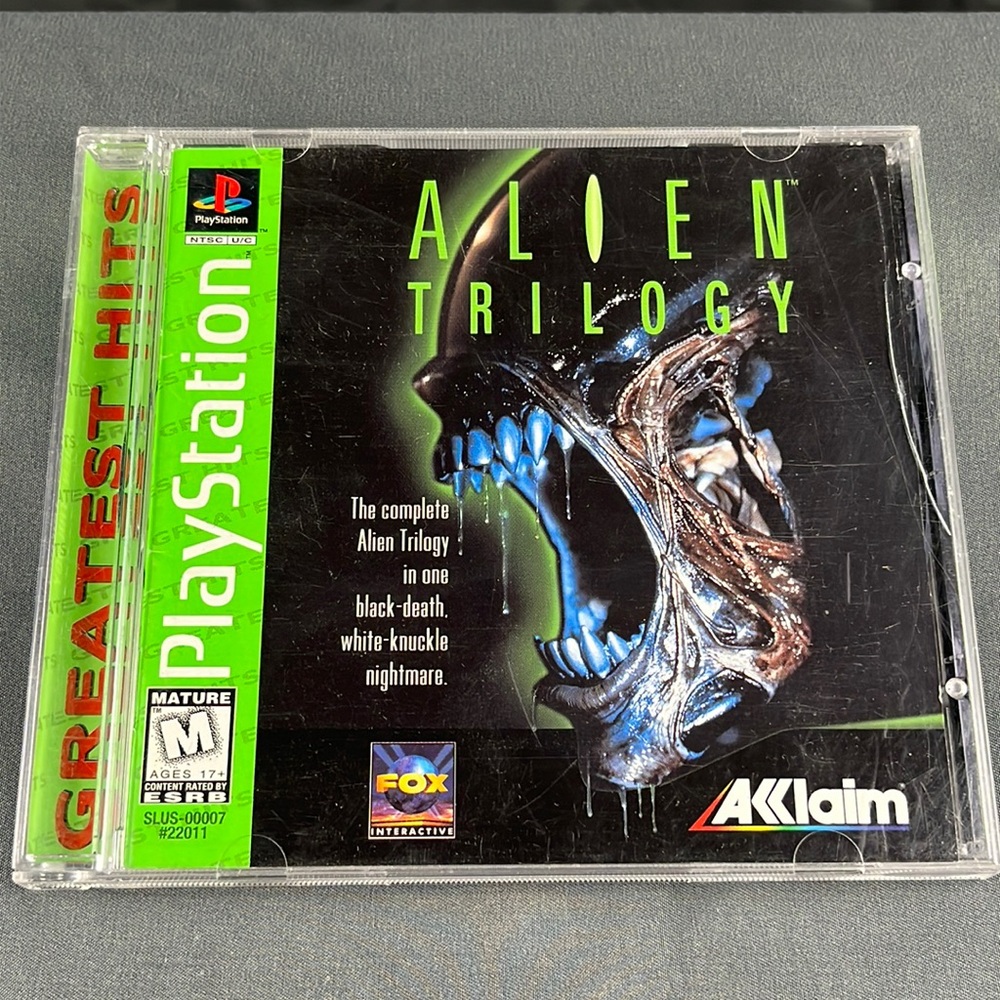 PlayStation 1 | Alien Trilogy Greatest Hits